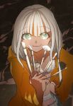  art_supplies dangan_ronpa dangan_ronpa_(series) dangan_ronpa_v3:_killing_harmony grey_hair new_dangan_ronpa_v3 paintbrush shell_necklace twintails yonaga_angie 