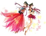  bishoujo_senshi_sailor_moon dual_persona hat legs long_hair magical_girl pink_hair princess_kakyuu sailor_kakyuu skirt violetcoral 