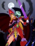  armor monster queen&#039;s_knight vampire vampire_lord weapon yu-gi-oh! 