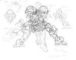 armored_core armored_core:_for_answer concept_art mecha sketch 
