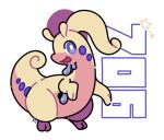  :d alternate_color artsy-rc gen_6_pokemon goodra highres no_humans number open_mouth pokedex_number pokemon pokemon_(creature) shiny_pokemon smile solo white_background 