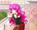  1girl kirishima_romin long_hair pink_hair strt yuu-gi-ou yuu-gi-ou_sevens 