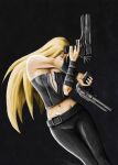  belt blonde_hair corset devil_may_cry devil_may_cry_4 dual_pistols gothic gun long_hair trish 