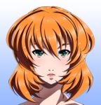  face green_eyes kasumi_(pokemon) lips orange_hair pokemon portrait satsuki_imonet short_hair solo 