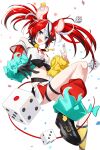  1girl absurdres animal_ears bow cheese collar dice_gt dice_hair_ornament food hair_ornament hakos_baelz highres hololive hololive_english mouse_ears mouse_girl mousetrap solo spiked_collar spikes tail tail_bow tail_ornament virtual_youtuber 