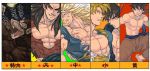  black_hair blonde_hair dragonball dragonball_gt dragonball_z male muscle son_goku 