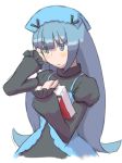  0peko blue_hair personification pokemon tagme wobbuffet 