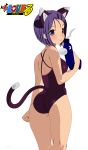  animal_ears extraction nekomimi sairenji_haruna school_swimsuit signed swimsuit tail to_love_ru vector 