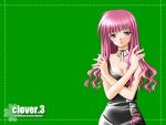  clover clover_(game_cg) green highres nishimata_aoi wallpaper 