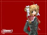  clover clover_(game_cg) highres nishimata_aoi red school_uniform wallpaper 