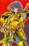  armor brown_hair cloth knight knights_of_the_zodiac libra libra_dohko male manly saint_seiya scales shield sword zodiac 