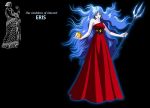  apple artemis blue_hair blue_skin cloth female goddess knights_of_the_zodiac mythology saint_seiya trident 