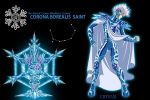  armor closed_eyes cloth constellation crystal crystal_saint knights_of_the_zodiac male mythology saint_seiya snowflake  