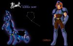  armor auriga_capella chariot cloth constellation greek horse knights_of_the_zodiac male mythology orange_hair roman saint_seiya scales shields 