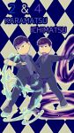  2boys brothers matsuno_ichimatsu matsuno_karamatsu osomatsu-san 