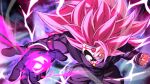  1boy dragon_ball dragon_ball_heroes electricity energy_ball gloves goku_black long_hair male_focus mask no_eyebrows one_eye_covered pink_eyes pink_hair rom_(20) single_glove solo spiky_hair super_saiyan super_saiyan_3 super_saiyan_rose time_breaker_mask 