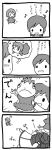  blush chibi child comic doll gake_no_ue_no_ponyo ghibli kaito meiko monochrome o_o ponyo scarf shimota smile translated translation_request vocaloid young 