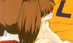  80&#039;s :p akanbe animated animated_gif cap cute dorothy_(gundam) gif gundam gundam_0080 lowres oldschool screencap short_hair tongue twintails 