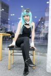   bulma rabbit_ears bunny_outfit cosplay dragonball tagme  