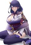  1girl absurdres azuri909 breasts genshin_impact highres large_breasts raiden_shogun 