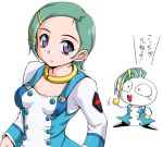  eureka eureka_7 eureka_seven eureka_seven_(series) hair_ornament hairpin jewelry neck_ring ryumage short_hair translation_request 