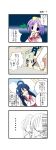  ahoge aotan_nishimoto comic hiiragi_kagami hiiragi_tsukasa izumi_konata lucky_star ribbon school_uniform sweatdrop translated translation_request 
