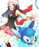  hikari_(pokemon) highres piplup pokemon pokemon_(game) pokemon_dppt spece_ponta 
