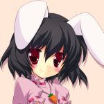  blush bunny_ears inaba_tewi lucie rabbit_ears red_eyes smile touhou 