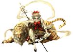  blonde_hair tiger toramaru_shou touhou wink 