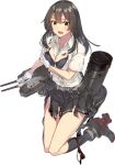  black_hair full_body kantai_collection konishi_(koconatu) official_art oyashio_(kancolle) remodel_(kantai_collection) transparent_background 