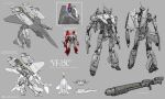  absurdres comparison energy_cannon engine english_commentary english_text gerwalk gunpod highres machinery macross mecha realistic science_fiction signature thrusters transformation variable_fighter vf-15c web_address 