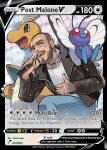 1boy 2others :d beard blue_eyes brown_hair brown_jacket butterfree choker denim dragonite earrings facial_hair holding holding_microphone jacket jeans jewelry leather leather_jacket looking_at_viewer mature_male microphone multiple_others music one_knee open_mouth pants pokemon pokemon_(creature) pokemon_card pokemon_tcg post_malone saito_naoki shiny shiny_clothes shirt singing smile tattoo teeth thick_eyebrows trading_card white_shirt 