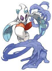  froslass hands nintendo no_humans pearl7 pokemon pokemon_(creature) simple_background solo white_background 