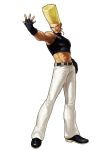  blonde_hair eisuke_ogura fingerless_gloves gloves king_of_fighters king_of_fighters_xiii male nikaido_benimaru official_art ogura_eisuke snk 