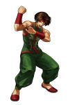  brown_hair eisuke_ogura king_of_fighters king_of_fighters_xiii male official_art ogura_eisuke open_mouth sie_kensou simple_background snk 