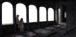  arch bad_id bars boy child dark hallway monochrome original rib_roast_(artist) 