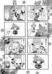  chibi comic highres jojo_no_kimyou_na_bouken kochiya_sanae kogawa monochrome moriya_suwako parody touhou translated translation_request yasaka_kanako 