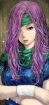  final_fantasy final_fantasy_v green_eyes hair_over_one_eye long_hair pon purple_hair solo 