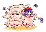  ? chibi hat kome_kuma kumoi_ichirin nagae_iku okome_(kome_kuma) purple_hair touhou unzan 