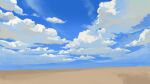  blue_sky chinese_commentary clouds cloudy_sky commentary_request desert highres landscape nature no_humans original sand scenery sky xingzhi_lv 