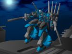  armored_core armored_core:_for_answer grenade_launcher mecha missile_launcher rail_cannon 