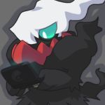  darkrai green_eyes nintendo nintendo_ds pokemon sekori 