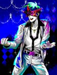  bling coe_(artist) core_drill dancing disco formal saturday_night_fever simon star_shades suit sunglasses tegaki tengen_toppa_gurren_lagann 