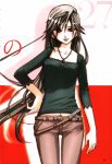  aria aria_(manga) aria_-_the_animation breasts cross highres jeans long_hair 