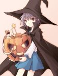  halloween hat kotonemaru nagato_yuki pumpkin shamisen shamisen_(suzumiya_haruhi) suzumiya_haruhi_no_yuuutsu witch_hat 