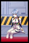  blue_hair horia ikebukuro_maria lcl neon_genesis_evangelion plugsuit red_eyes short_hair 