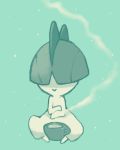  green nintendo pokemon purple_kecleon ralts steam tea 