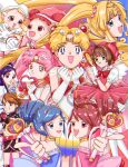  bishoujo_senshi_sailor_moon cardcaptor_sakura crossover fushigiboshi_no_futago_hime highres mermaid_melody_pichi_pichi_pitch ojamajo_doremi precure 