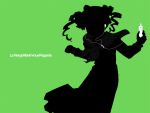  green ipod maria-sama_ga_miteru matsudaira_touko parody silhouette 