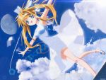  air boon kamio_misuzu moon sky 